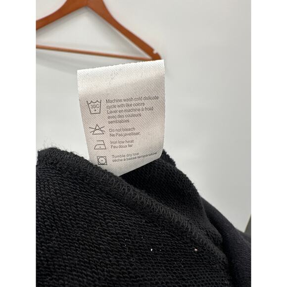 CHASER x EVEREVE NWT Puff Sleeve Zipper Front Jumpsuit in Black // XS - Picture 15 of 15